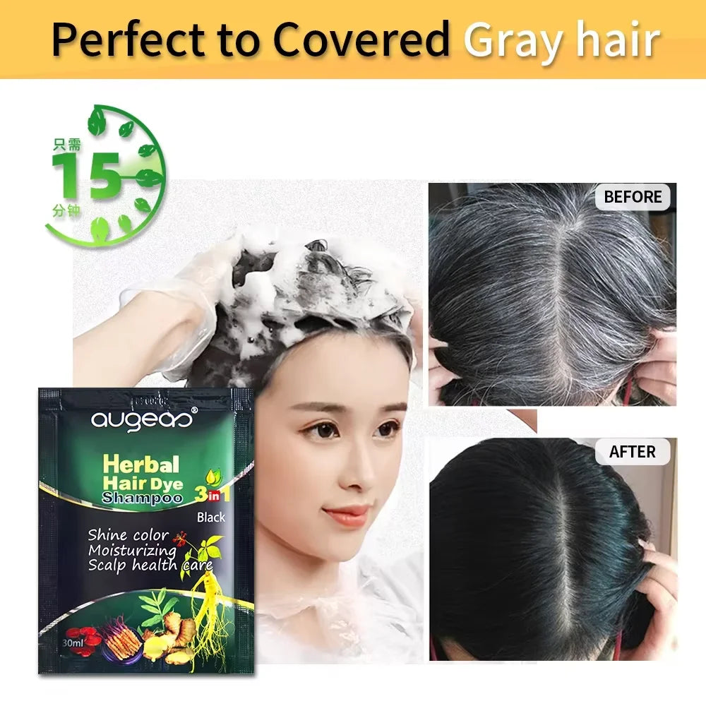 Korsana Shampoo Hair Dye Sample