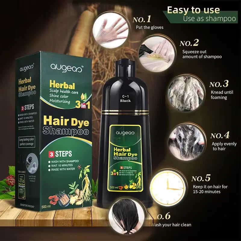 Korsana Shampoo Hair Dye Sample