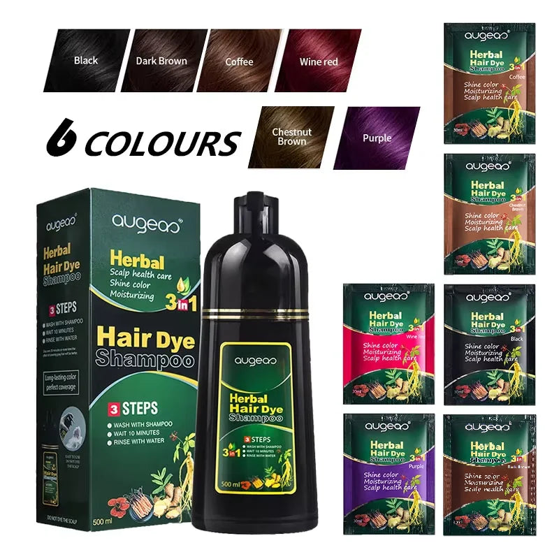 Korsana Shampoo Hair Dye Sample