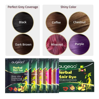 Korsana Shampoo Hair Dye Sample