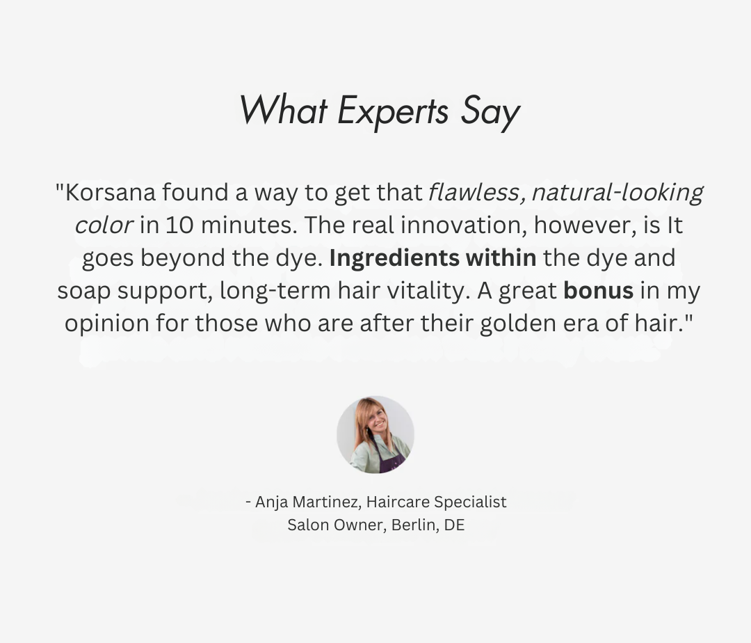 Korsana Shampoo Hair Dye
